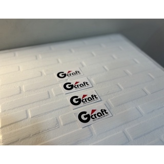 sticker G-craft ชิ้นละ 40 เคลือบหนา