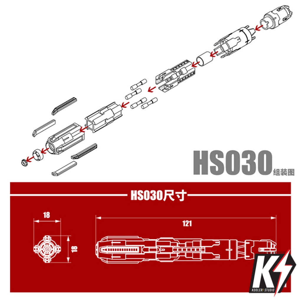 hs030-พาทเสริมดีเทลกันพลา-กันดั้ม-gundam-พลาสติกโมเดลต่างๆ