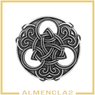 [Almencla2] เข็มกลัดสไตล์ย้อนยุค Irish Norse Viking Amulet สําหรับผู้ชายผู้หญิง