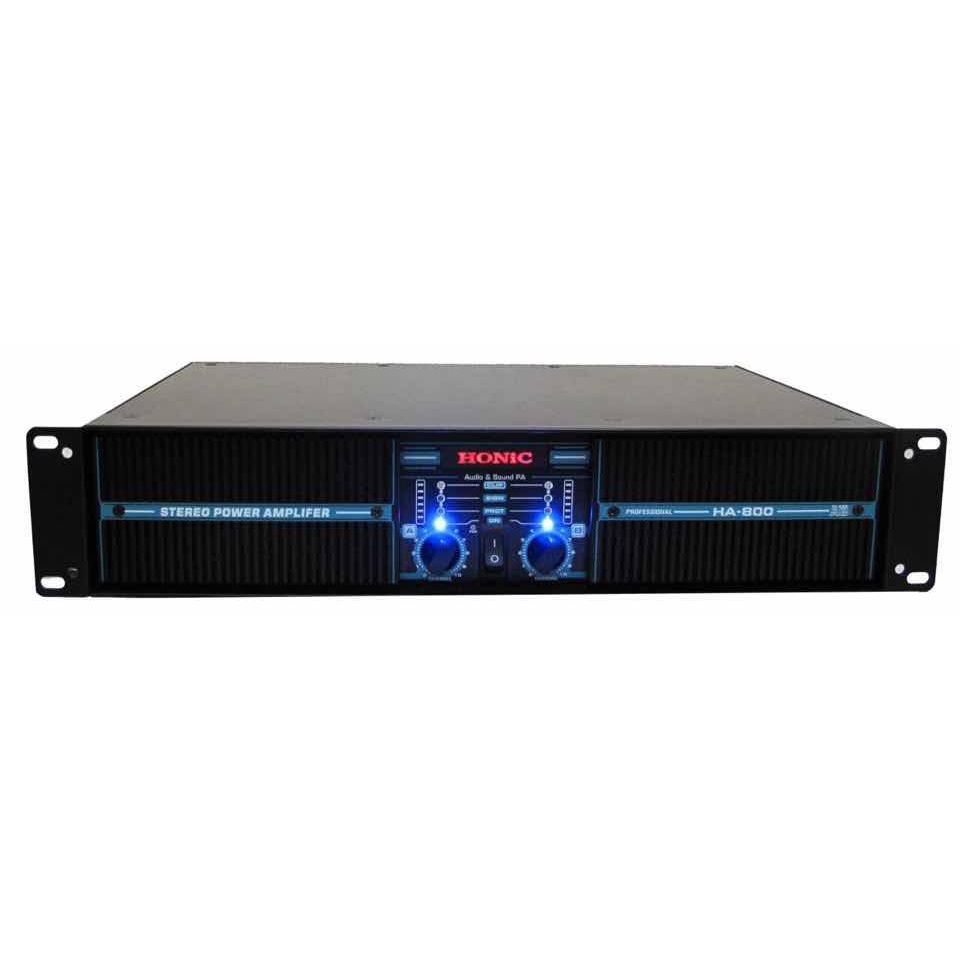 honic-รุ่น-ha-800-เพาเวอร์แอมป์-2ch-200w-x-2-ที่-8-bridge-mono-600w-ที่-8-สินค้าใหม่แกะกล่องทุกชิ้นรับรองของแท้100