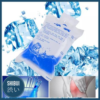 SHIBUITH (10 ชิ้น) ถุงเก็บความเย็นแบบใส่น้ำ ice pack ice gel ไอซ์แพค เจลเย็น ไอซ์เจล แช่นม น้ำแข็ง เจลเก็บความเย็น