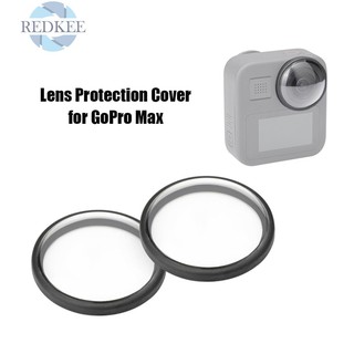 ภาพหน้าปกสินค้าredkee ฝาครอบเลนส์ป้องกันรอยขีดข่วน 2 ชิ้นสําหรับ gopro max action camera ซึ่งคุณอาจชอบสินค้านี้