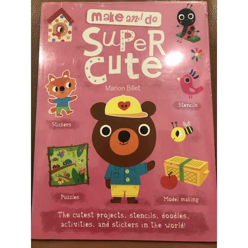 Activity book: Make and do Super Cute | Shopee Thailand