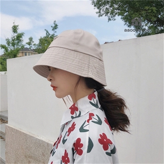 Women Bucket Hat Pure Color Panama Fedoras Outdoor Fisherman Hat Visor Basin Cap