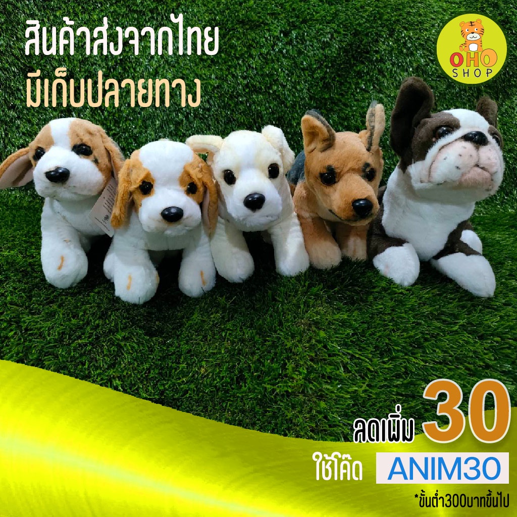 ตุ๊กตาหมาจัดโปรยอมขาดทุนอยากเป็นรีบซื้อนะ-จำนวนจำกัด