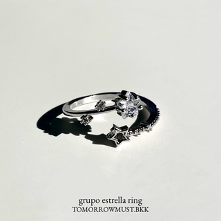 ภาพขนาดย่อของสินค้าGrupo estrella silver ring