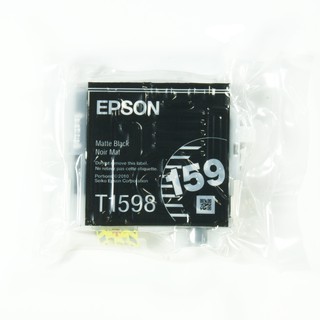 Epson R2000 Ink Cartridge -T1598 Matte Black (C13T159890) No Retail Box ตลับหมึกแท้เอปสัน R2000 สีดำด้าน ในซองสูญญากาศ