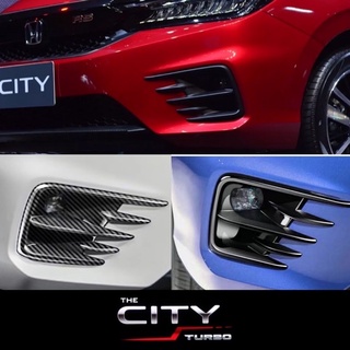 ครอบตัดหมอก Honda CITY Turbo รุ่น RS(2020-ปัจจุบัน) ใช้ได้ทั้ง 4 ประตู และ Hatchback