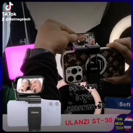 ulanzi-st30-กระจกเซลฟี่-ถ่ายกล้องหน้า-ยังไงก็ชัดกว่า-phone-clip-amp-mirror-kit