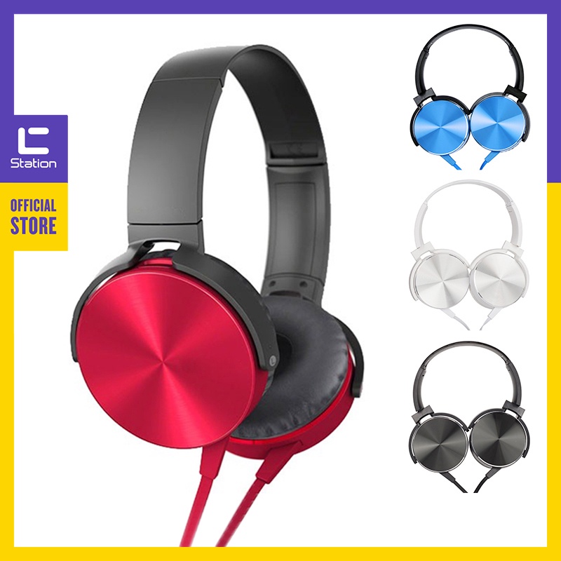 Mdr-Xb450Ap ชุดหูฟังสเตอริโอเสียงเบสพิเศษ XB 450 XB450 | Shopee Thailand