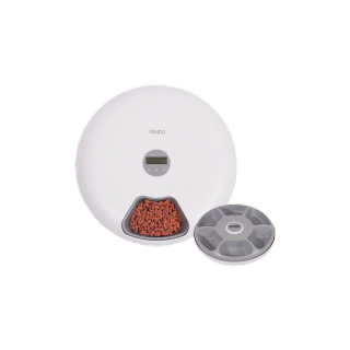 PANDO Pet Spin Feeder 6-Meal เครื่องให้อาหารสัตว์เลี้ยงแบบหมุน 6 ช่อง