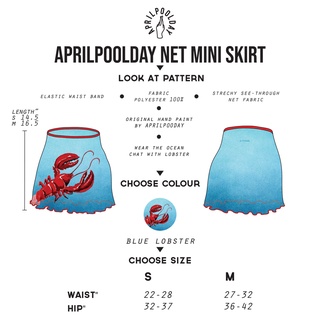 ภาพขนาดย่อของภาพหน้าปกสินค้าAPRILPOOLDAY NET MINI SKIRT จากร้าน aprilpoolday บน Shopee ภาพที่ 7