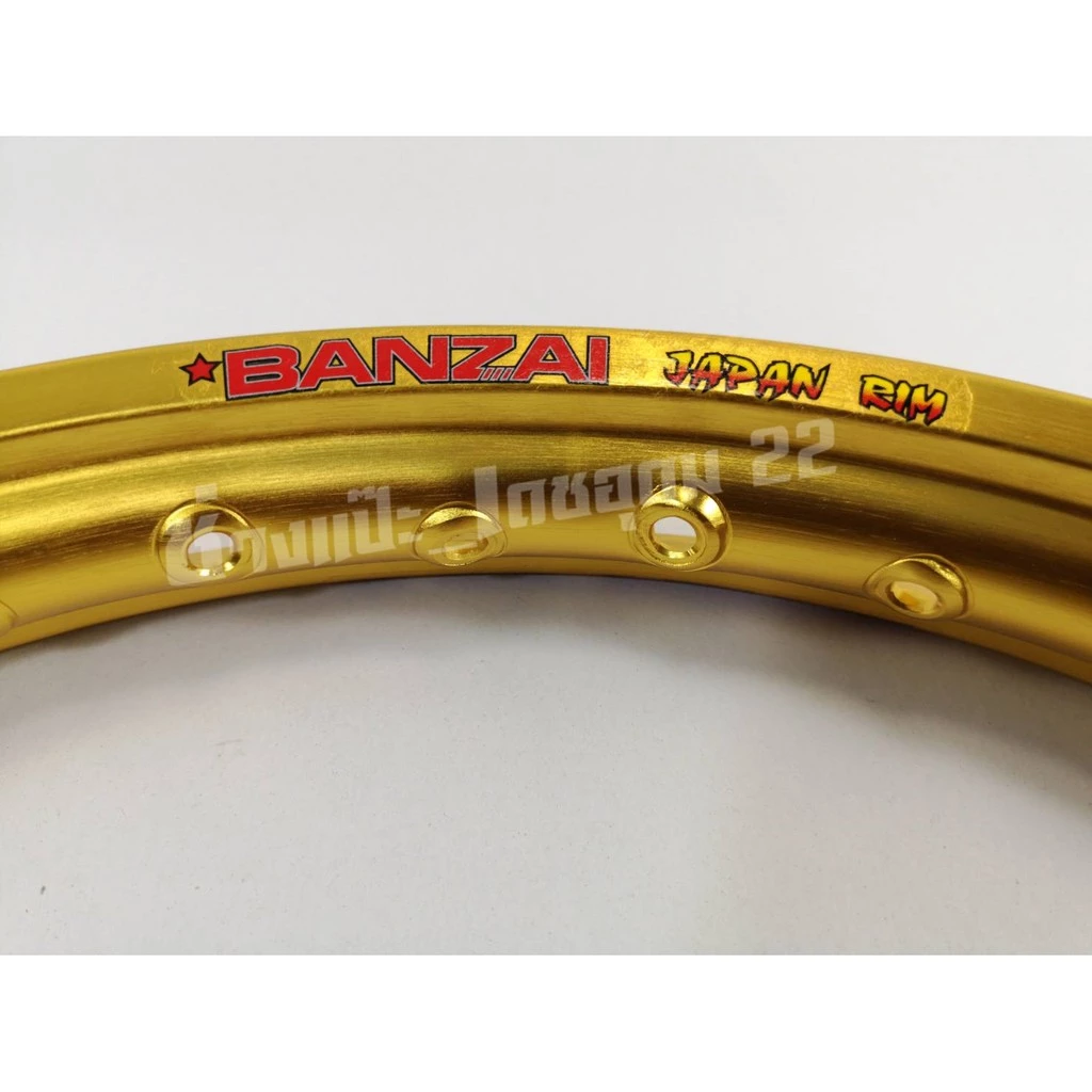 วงล้อ โล BANZAI รุ่น ทรงเหมือน DID ขนาด 1.40 X 17 ( Wave100, Wave110i, Wave125, Wave125i, Dream super cup ) รูปที่ 4