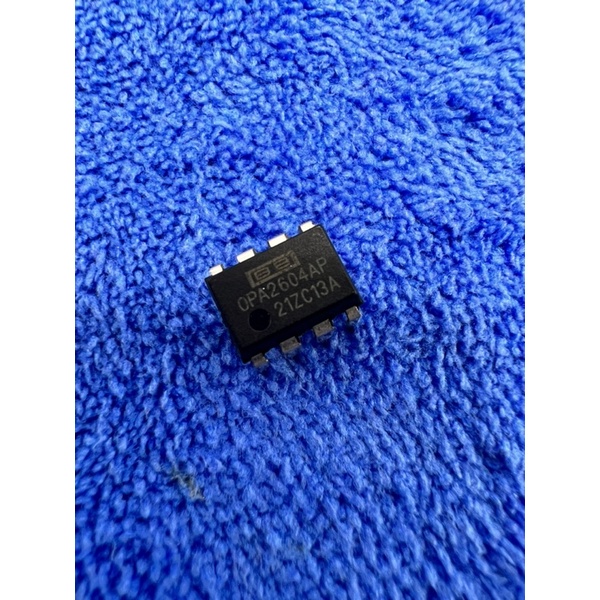 5x Amplificateurs Opérationnels OPA2604AP Dual FET-Input - Dip-8 - Neuf