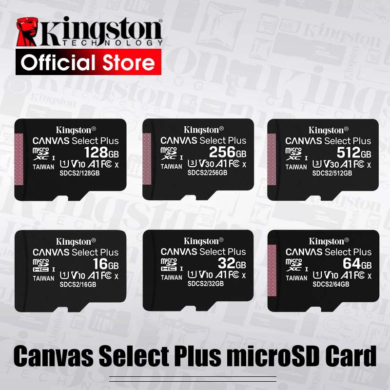ภาพหน้าปกสินค้าการ์ดหน่วยความจํา Kingston Micro Sd Card Class10 Carte Sd Memoria 128 Gb 32 Gb 64Gb 256 Gb 16 G Sd / Tf 8G 512G Microsd สําหรับโทรศัพท์มือถือ จากร้าน clubsdhome.th บน Shopee