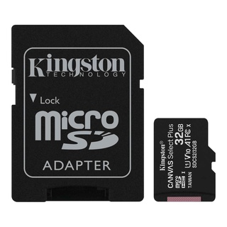ภาพขนาดย่อของภาพหน้าปกสินค้าKingston Micro SDHC Canvas Select Plus With Adapter Memory Card 32GB เมมโมรี่การ์ด จากร้าน ckonlinestore.in.th บน Shopee