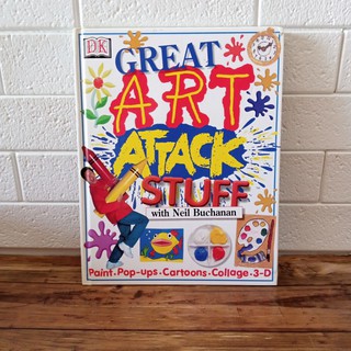 Great Art Attack Stuff หนังสือกิจกรรม มือสอง