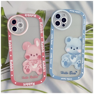 FOR IPHONE 15 6 6S 7 8 14 PLUS X XS XR 11 12 13 MINI MAX PRO doll oval soft case