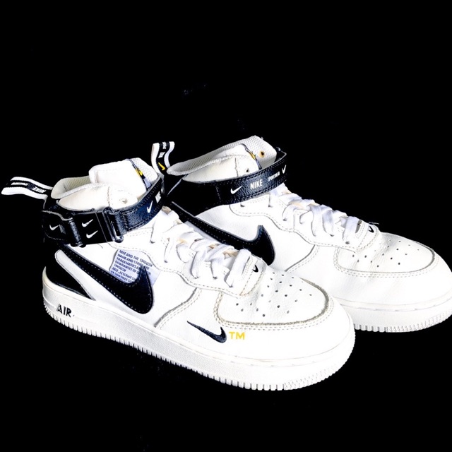 Af1 utility mid white top