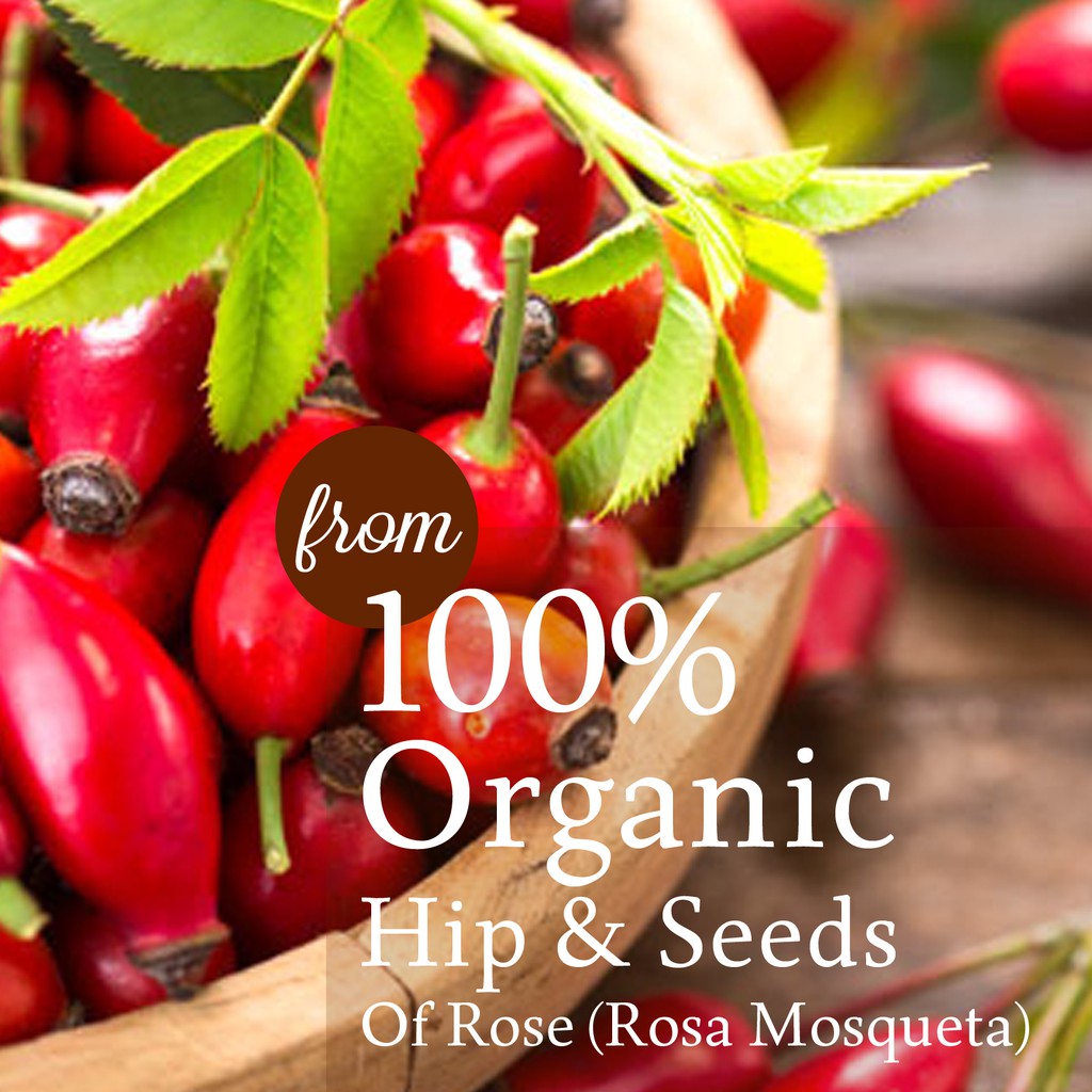 นํ้ามันโรสฮิป-ออร์แกนิก-บริสุทธิ์-100-สกัดเย็น-จากผลกุหลาบป่า-glass-bottle-rosehip-rose-hip-oil-organic-virgin-100