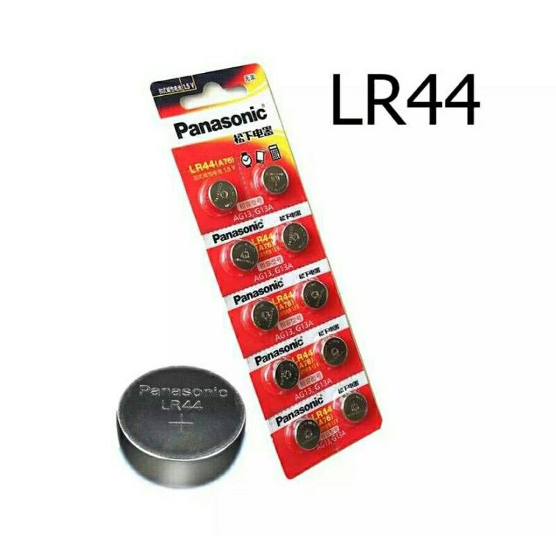 ภาพหน้าปกสินค้าถ่านกระดุม Panasonic LR44, LR1130, LR41 1.5V ของใหม่ ของแท้ จากร้าน hayajapan บน Shopee