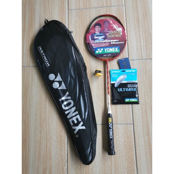 Racket YONEX ASTROX 88D ฟรีเชือก + กระเป๋า + ที่จับ + เชือก | Shopee ...