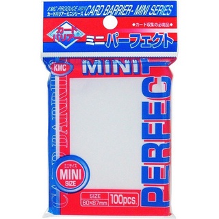 สินค้า KMC Card Barrier Perfect Mini Size 100 Pcs 60x87mm ซองใส่การ์ด 4521086001478 (การ์ด)