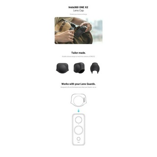 ภาพขนาดย่อของภาพหน้าปกสินค้าฝาครอบเลนส์กล้อง Insta360 One X2 จากร้าน nishuoshmily.th บน Shopee ภาพที่ 3