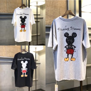 🐭🐭เสื้อยืดมิกกี้โอเวอร์ไซร์ ผ้านิ่มเด้ง ใส่สบาย ลายสวย🐭🐭