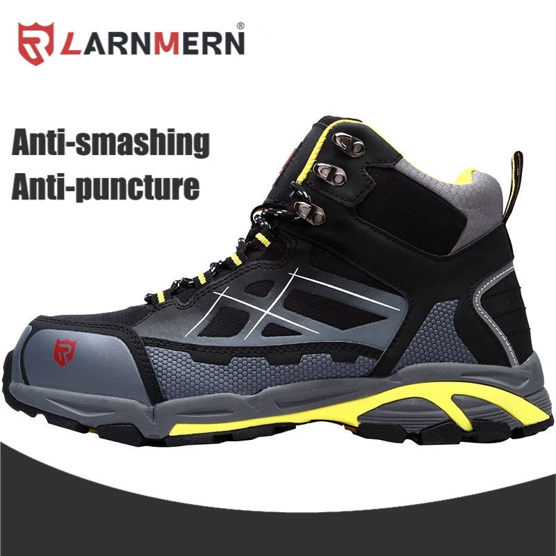 ภาพหน้าปกสินค้าLARNMERN รองเท้าเซฟตี้ Safety Shoes รองเท้านิรภัย หัวเหล็ก LM170201