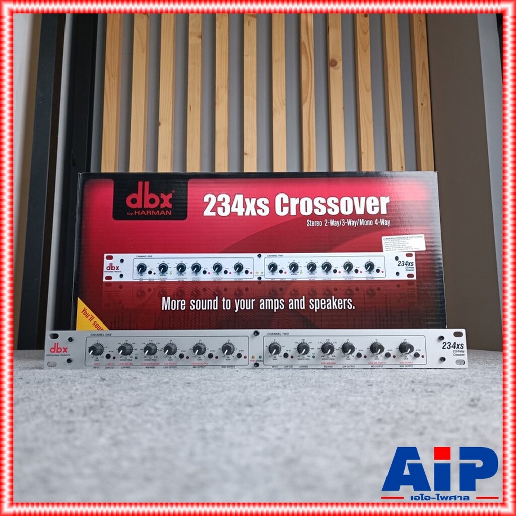 ฟรีค่าส่ง-แท้มหาจักร-dbx-234xs-crossover-ดีบีเอ๊กส์-cossover-234-xs-ครอสโอเวอร์-ครอส2-3ทาง-ครอสตัดเสียง-เอไอ-ไพศาล