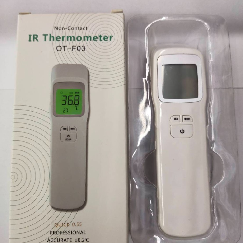 IR Thermometer รุ่น OTF03 Shopee Thailand