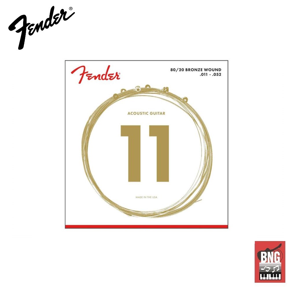 fender-80-20-bronze-wound-011-052-สายกีตาร์โปร่ง-เฟนเดอร์-เบอร์-11