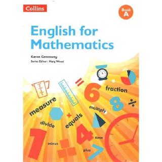 DKTODAY หนังสือ ENGLISH FOR MATHEMATICS BOOK A