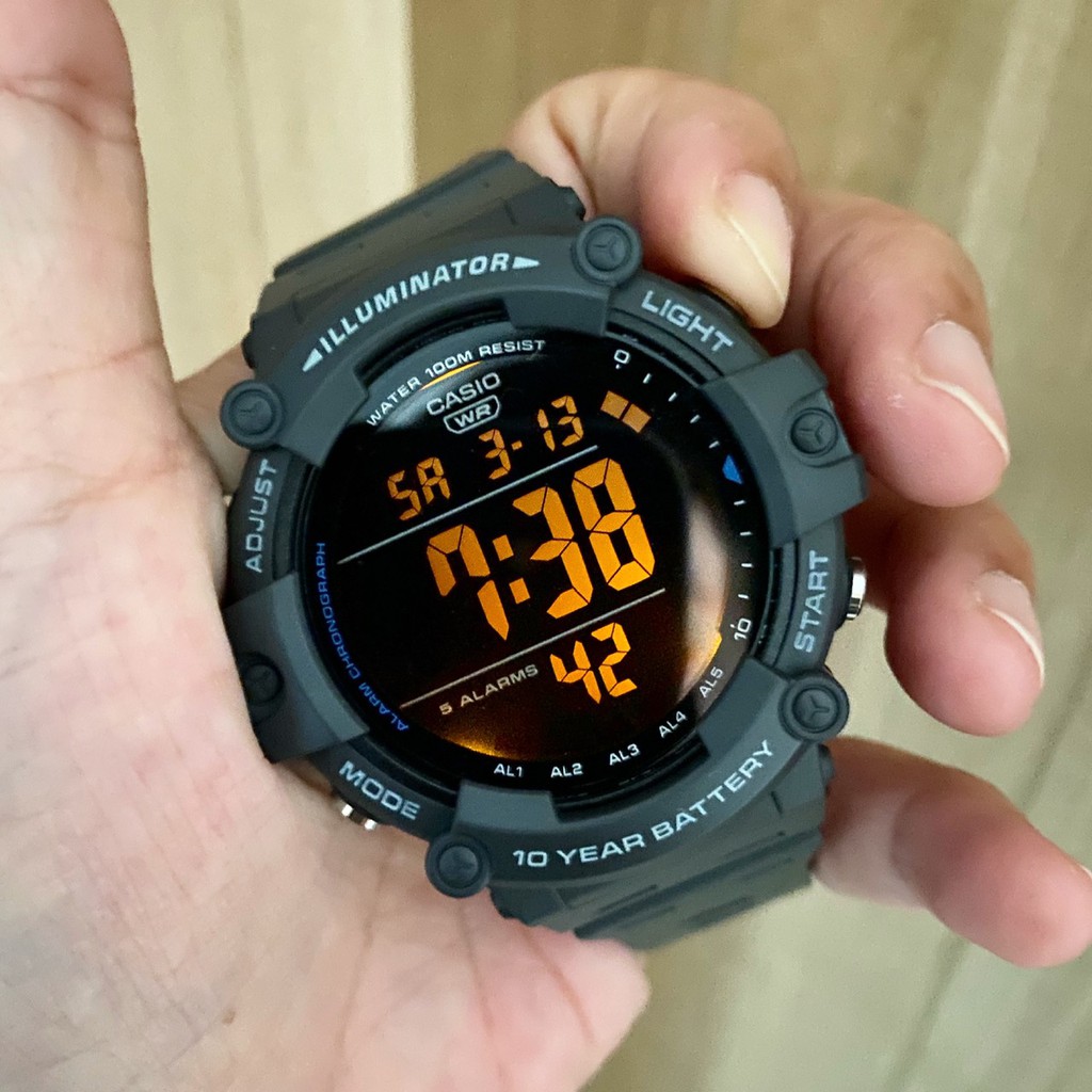 ภาพหน้าปกสินค้าCasioรุ่นใหม่ล่าสุด AE-1500WH ทรงSmart Watch