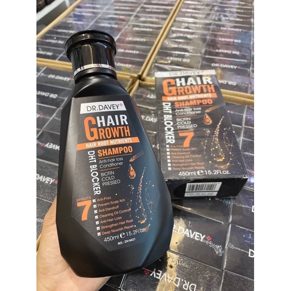 Dr.Davey Hair Growth Essential Oil Biotin ColdPressed DHT Blocker