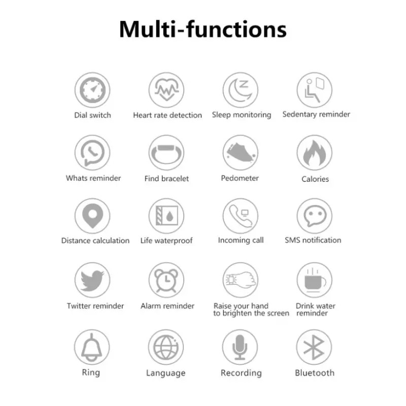 smartwatch-mt4-สายรัดข้อมือวัดอัตราการเต้นของหัวใจ-การตรวจสอบอัตรา-ip67-สามาาถปรับหน้าปัดต่างๆ-สัญญาณการแจ้งเตือน