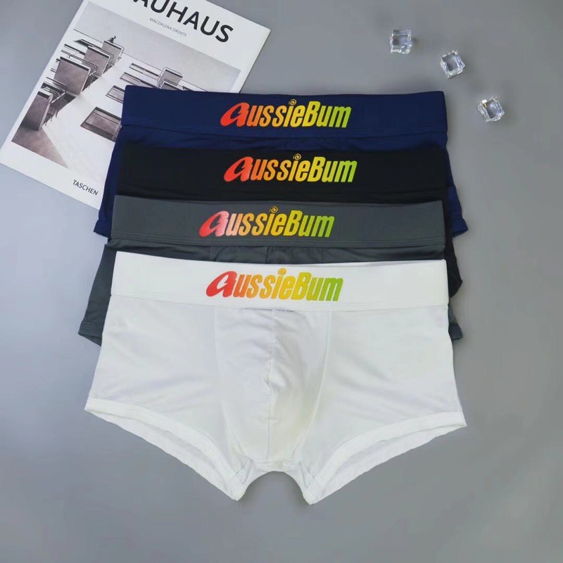 กางเกงในชาย-aussiebum-ทรงboxer-ผ้าไนลอน-ผ้าดีใส่สบายมาก