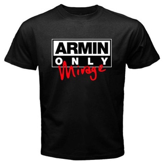 เสื้อยืด พิมพ์ลาย Armin Van Buuren Armin Only Mirage Electro Music สีดํา เหมาะกับของขวัญคริสต์มาส สําหรับผู้ชายS-5XL