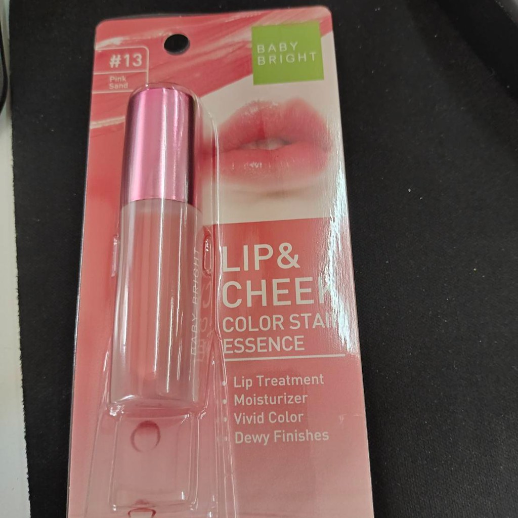 (แท้) Baby Bright Lip & Cheek Color Stain Essence 2.4g เบบี้ไบรท์ ลิป