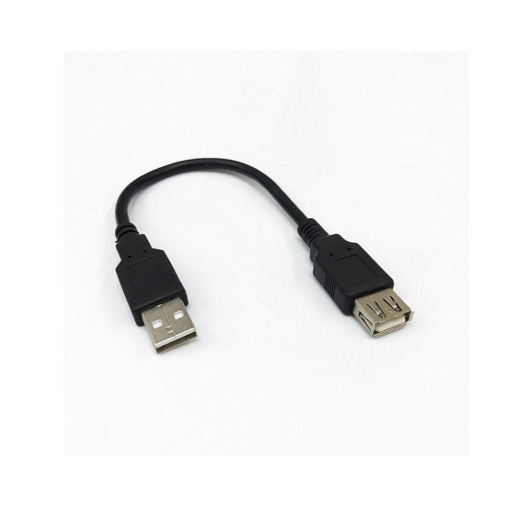 รูปภาพของสายต่อ USB M/F (ยาว 20 CM) 2.0 ต่อพ่วงคอมพิวเตอร์ลองเช็คราคา