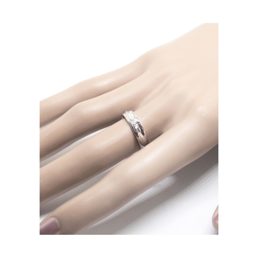 finejewelthai-แหวนเพชรcz-แหวนเงินแท้-เพชรสังเคราะห์-silver-daimond-cz-ring-r1197cz