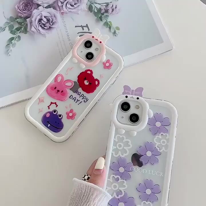 เคสโทรศัพท์มือถือ-ลายดอกทิวลิป-3d-ประดับโบว์-สําหรับ-vivo-y20-y20i-y20s-y11s-y12s-y72-y21-2021-y21s-4g-y33s-y95-y15s-y15a-4g-y01-y15c-v27-v23-pro-v27e-v23e-x80