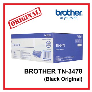 BROTHER TN-3478 Black Original LaserJet Toner Cartridge (TN-3478) (12K)