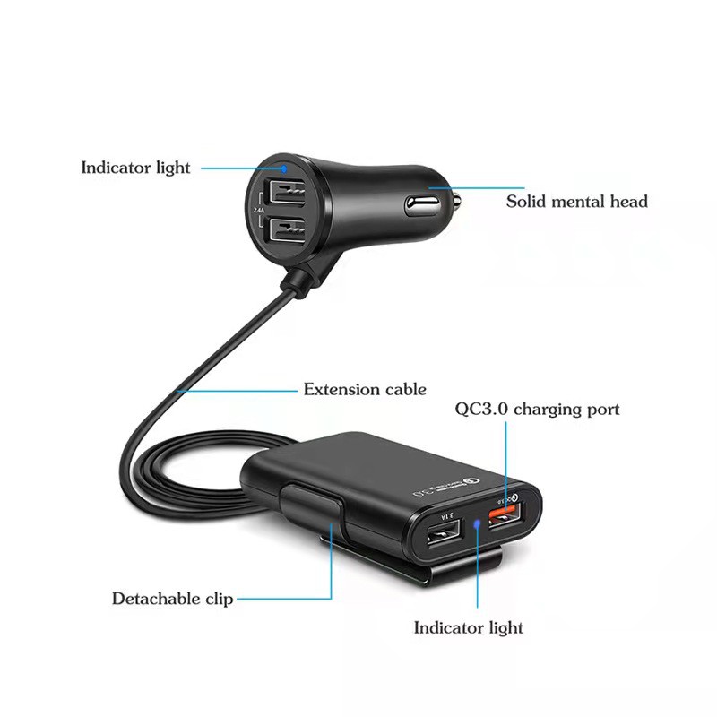 4usb-ที่ชาร์จแบตรถยนต์12-24v-car-charger-ที่จุดบุหรี่-ที่ชาตแบตในรถ-หัวชาร์จในรถ-สายชาร์จในรถ-ที่ชาร์จในรถ-ที่ชาจแบตในรถ