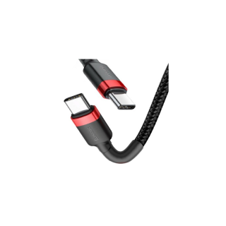 โปรโมชั่น : ถูกแท้Baseus สายชาร์จ USB-C PD 60W 100W QC3.0 สายถัก ชาร์จเร็ว Type-C to Type-C