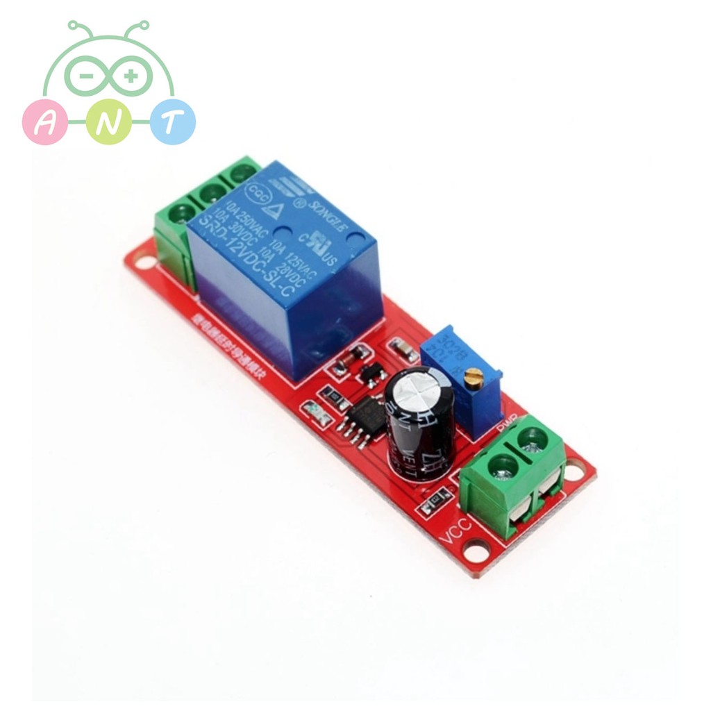 พร้อมส่ง-NE555 Timer Switch 0-10 Sec Adjustable Module Time delay relay ...