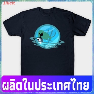 ขายดี Illicit เสื้อยืดผู้ชายและผู้หญิง Men Tshirt Sailor Neptune Planet Cameo Sailor Moon T ShirtS Top Mens Womens