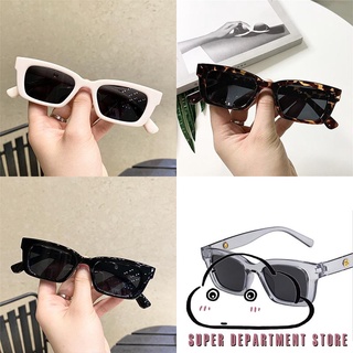 สินค้า ✪NA✥Women Sunglasses Anti-UV Rectangular Glasses Eyewear for Outdoor Activities