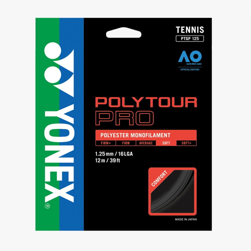 ภาพสินค้าYonex เอ็นไม้เทนนิส Polytour Pro 18G/1.15mm , 16L/1.25mm Tennis String Reel (4แบบ) จากร้าน apxofficial บน Shopee ภาพที่ 7